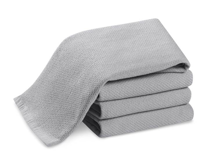 All Purpose Pantry Towels Set Of 4 Drizzle Grey Williams Sonoma