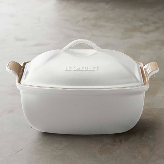 Le Creuset Heritage Stoneware Deep Covered Baker Williams Sonoma