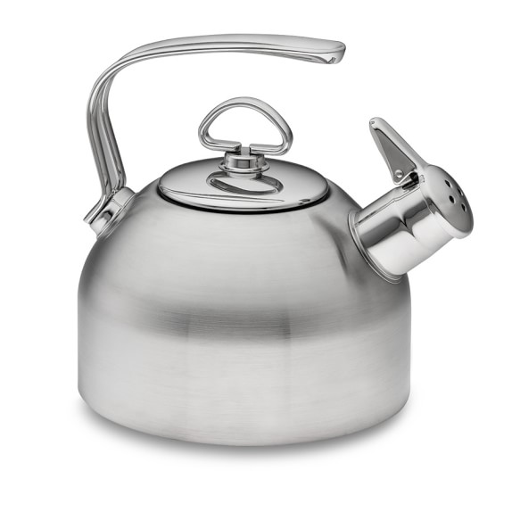 Chantal Whistling Tea Kettle, StainlessSteel Williams Sonoma