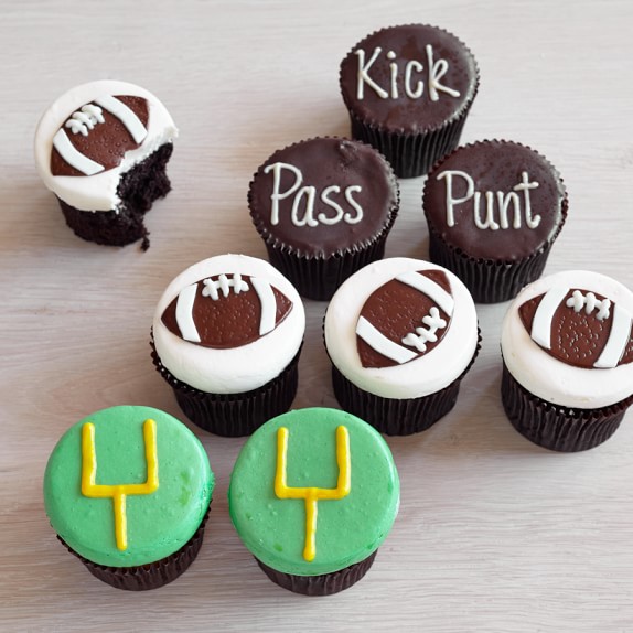 Football Cupcakes Williams Sonoma