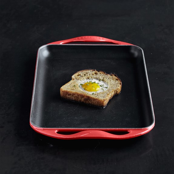 Le Creuset CastIron Rectangular Skinny Griddle Williams Sonoma