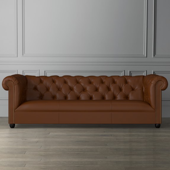 Bond Chesterfield Leather Sofa Williams Sonoma Scroll To Previous Item
