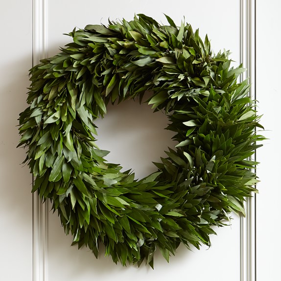 Bay Leaf Wreath Williams Sonoma
