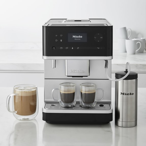 Miele CM6350 Countertop Coffee Machine with Milk Frother Williams Sonoma