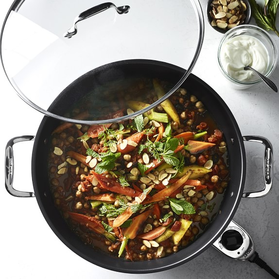 AllClad 7Qt. Electric Nonstick Skillet Williams Sonoma