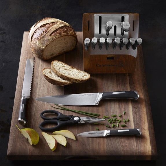 Calphalon Precision SelfSharpening 15Piece Cutlery Set with SharpIN Technology Williams Sonoma