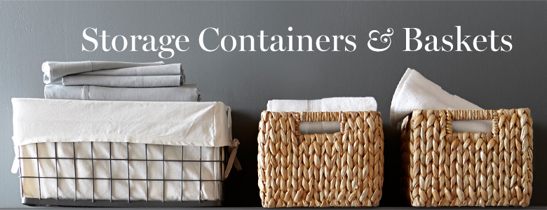 Storage Containers & Baskets