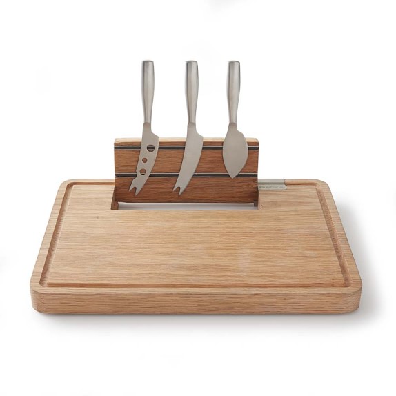 Boska Oak Cheese Board with Knives Williams Sonoma