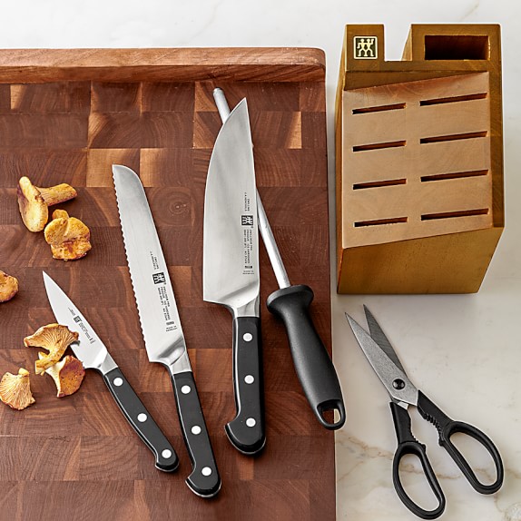 Zwilling J.A. Henckels Pro 6Piece Knife Block Set Williams Sonoma