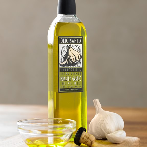 Olio Santo Garlic ExtraVirgin Olive Oil Williams Sonoma