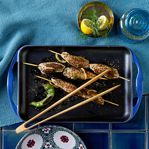 Le Creuset Cast-Iron Rectangular Skinny Griddle | Williams ...