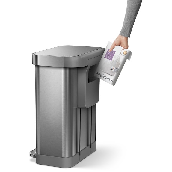 simplehuman™ 60Pack Refill Trash Can Liners Williams Sonoma