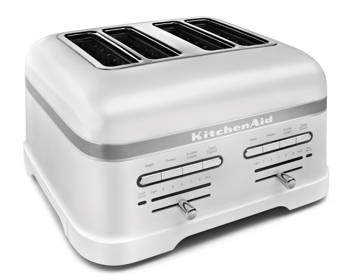Kitchenaid Artisan Toaster Silver Kitchen Ideas Kitchenaid Pro Line 4 Slice Toaster Williams Sonoma