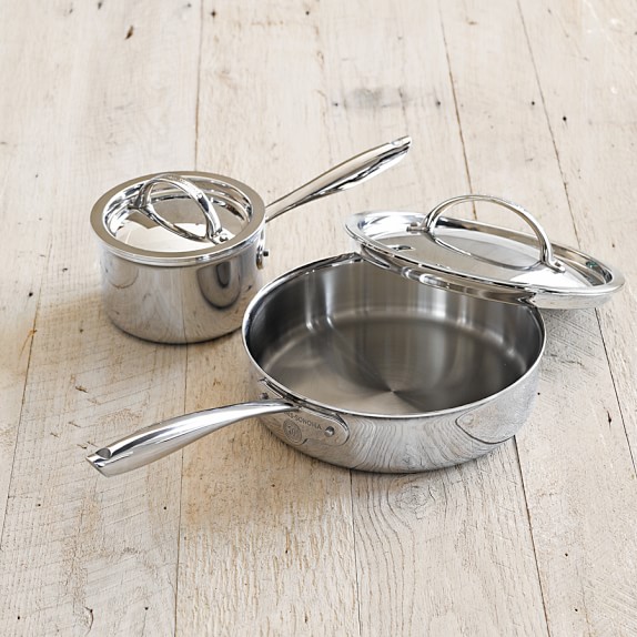 Williams Sonoma Signature Thermo Clad Stainless Steel Saucepan Scroll To Next Item