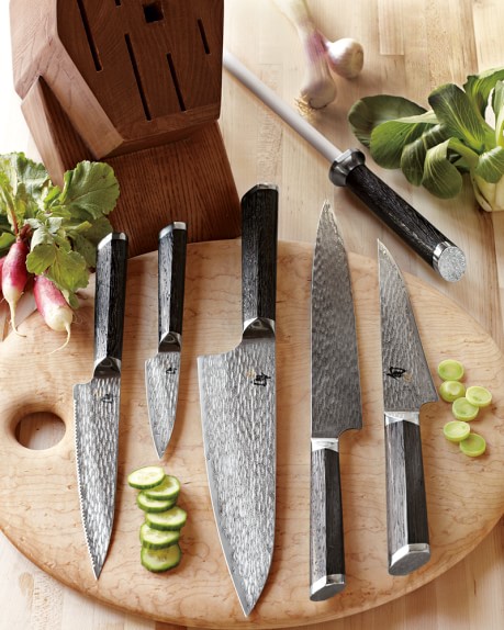 Free Knife Sharpening Williams Sonoma Home Design Ideas Shun Fuji 7 Piece Knife Block Set Williams Sonoma