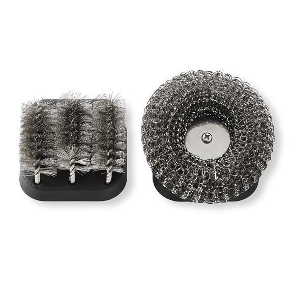 Grill Cleaning Brush Replacement Heads Williams Sonoma