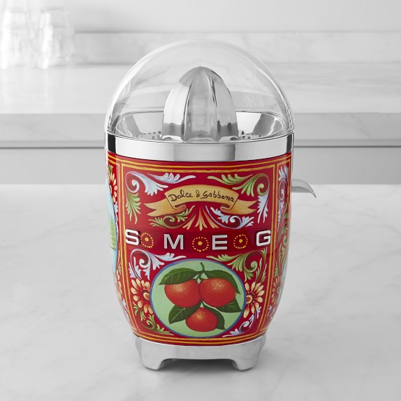 Smeg Dolce & Gabbana Citrus Juicer Williams Sonoma