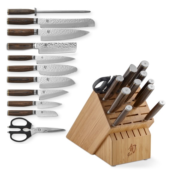 Shun Premier 12Piece Knife Set Williams Sonoma