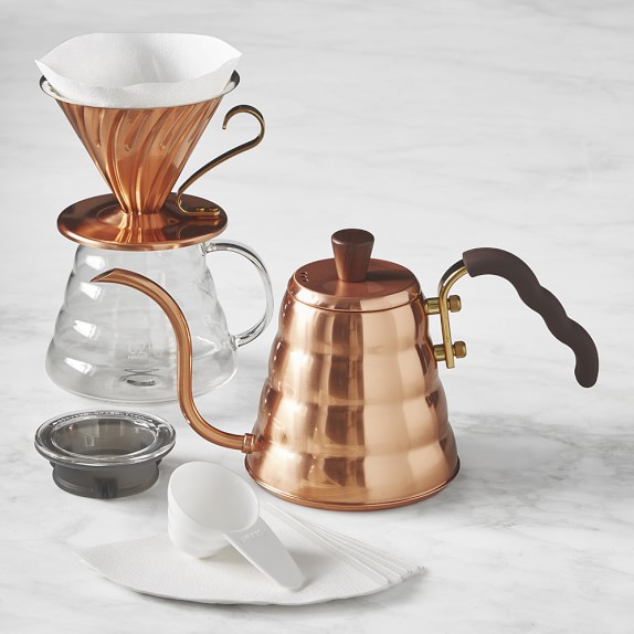 Hario Pour Over Kit, Copper Williams Sonoma