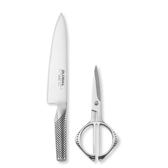 Global Classic 2Piece Chef's Knife and Shears Set Williams Sonoma
