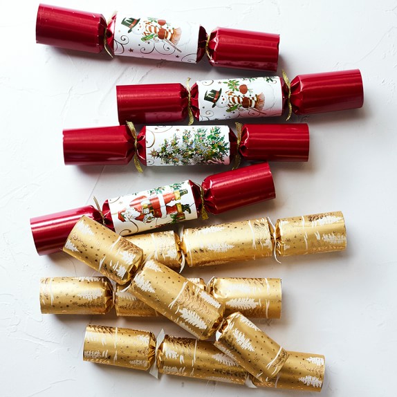 'Twas the Night Before Christmas Crackers, Set of 12 Williams Sonoma