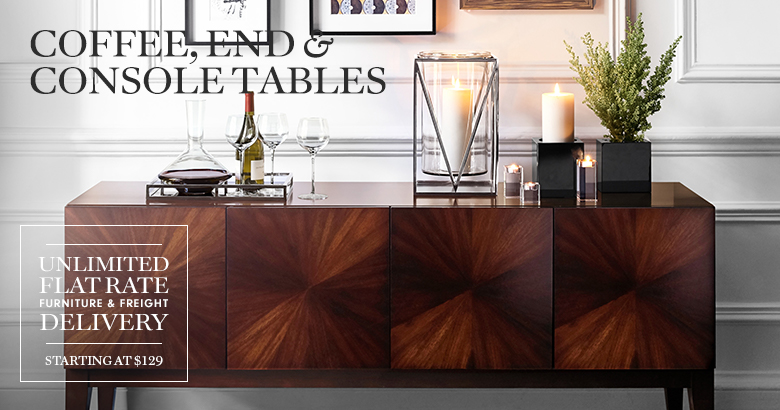 Coffee, End & Console Tables