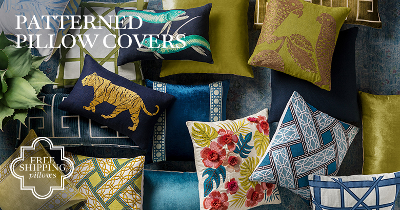 Patterned Pillow Covers