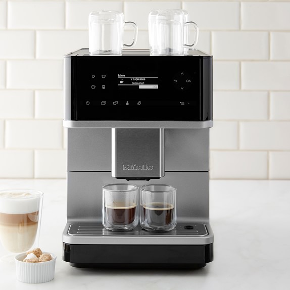 Miele CM6110 Fully Automatic Espresso Maker Williams Sonoma