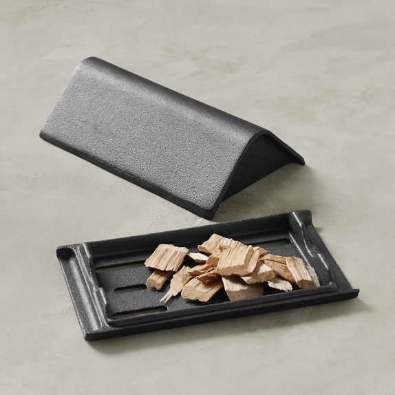 Williams Sonoma VShaped CastIron Smoker Box Williams Sonoma