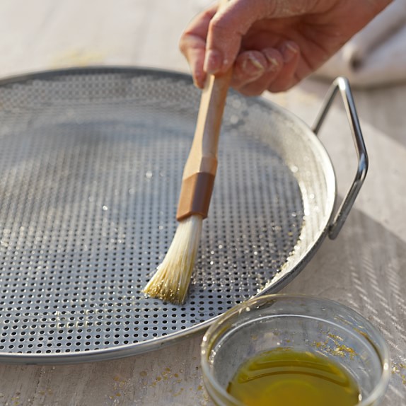 Steel Grill Pizza Pan Williams Sonoma