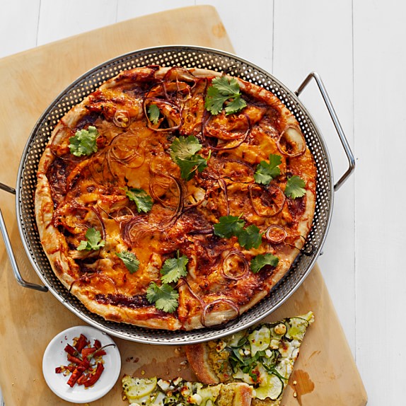 Steel Grill Pizza Pan Williams Sonoma