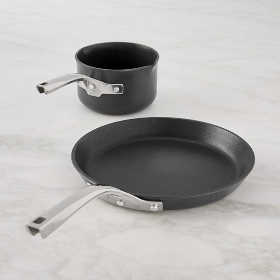 Calphalon Elite 10" Crepe Pan & Butter Warmer Set Williams Sonoma