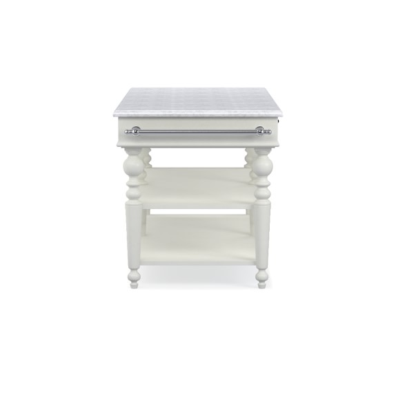 Larkspur MarbleTop Kitchen Island Williams Sonoma