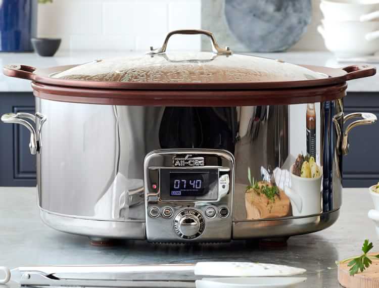 AllClad Gourmet Slow Cooker with AllinOne Browning, 7Qt. Williams