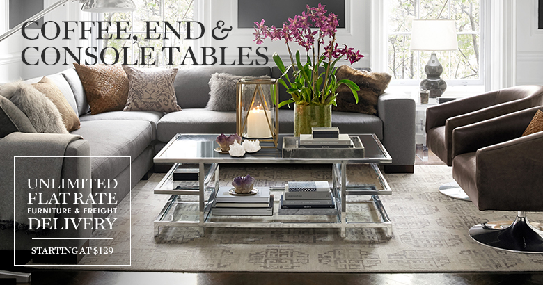 Coffee, End & Console Tables