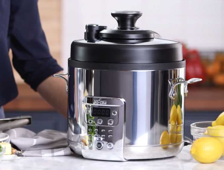 AllClad Electric Pressure Cooker with Precision Steam Control, 6Qt