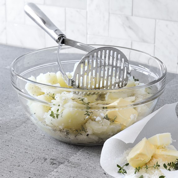 AllClad StainlessSteel Potato Masher Williams Sonoma