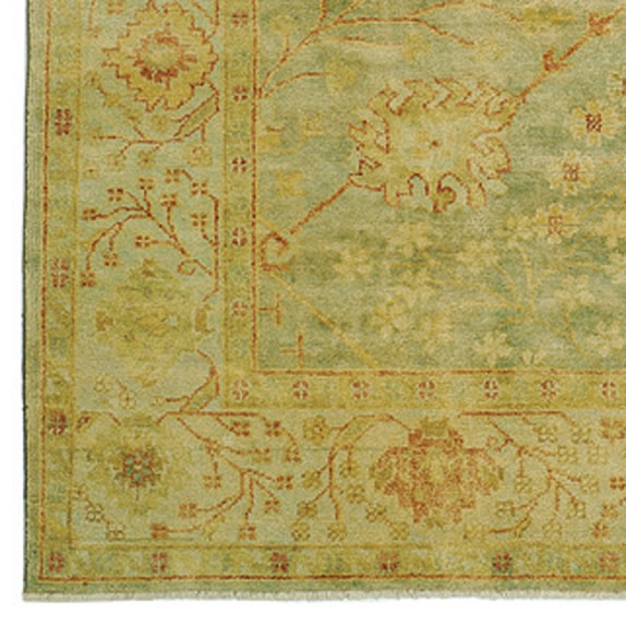 Green Meadows Oushak Rug Williams Sonoma
