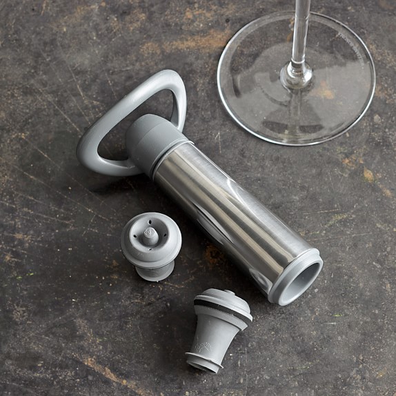 Williams Sonoma Wine Pump & Stoppers Williams Sonoma