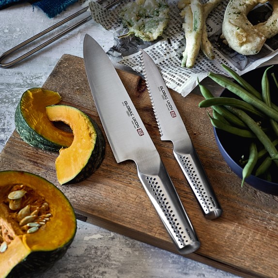 Global Ukon 6" Serrated Utility Knife Williams Sonoma