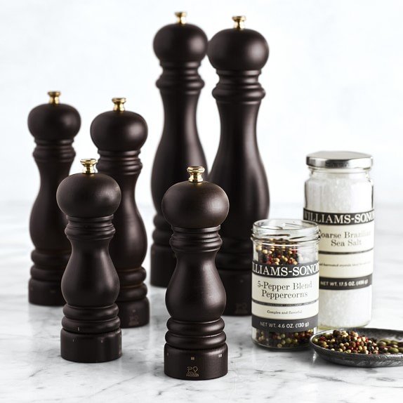 Peugeot Paris U Select Chocolate Salt & Pepper Mills Williams Sonoma