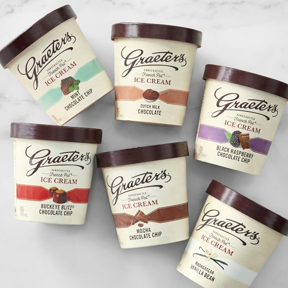 Graeter's Assorted Ice Cream Sampler Williams Sonoma