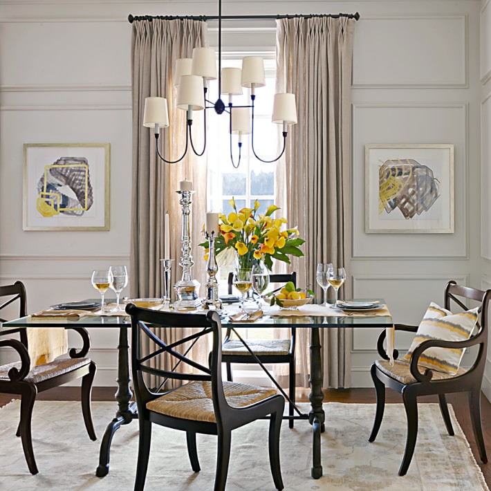 La Coupole Rectangular Iron Bistro Table With Glass Top Williams La Coupole Rectangular Iron Bistro Table With Glass Top Williams Sonoma