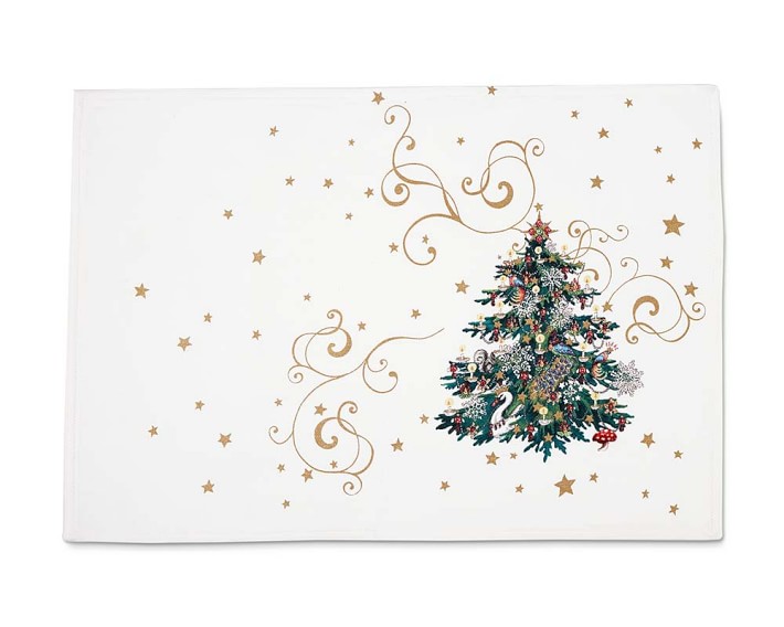 twas the night before christmas place mats set of 4 williams sonoma the night before christmas