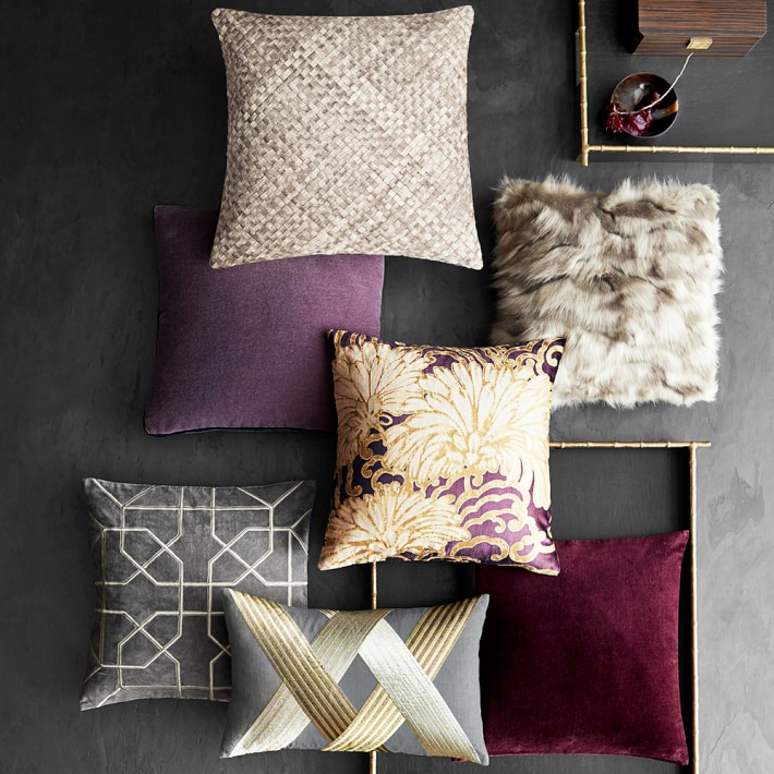 Velvet Pillow Cover Moonlit Violet Williams Sonoma Beauteous Williams Sonoma Decorative Pillows Velvet Pillow Cover Moonlit Violet Williams Sonoma Beauteous Williams Sonoma Decorative Pillows