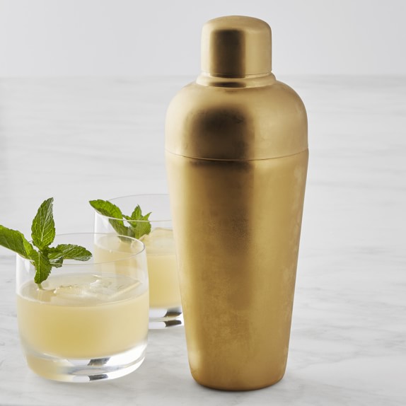 Gold Cocktail Shaker Williams Sonoma