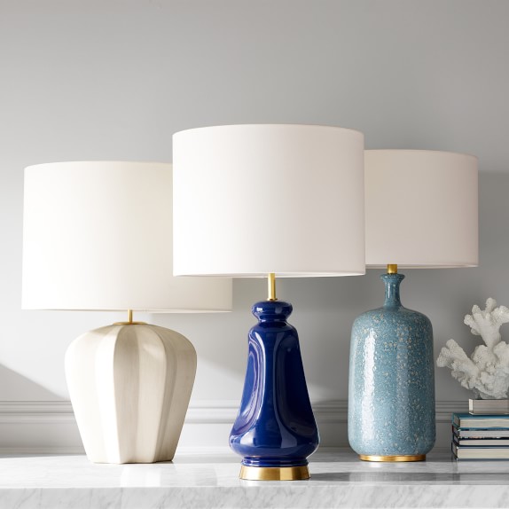 AERIN Culloden Table Lamp, Blue Lagoon Williams Sonoma
