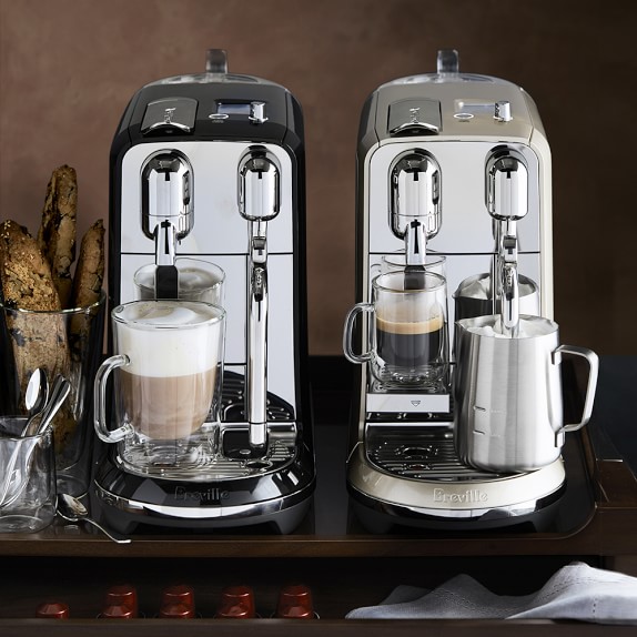 Breville Nespresso Creatista Espresso Machine Williams Sonoma