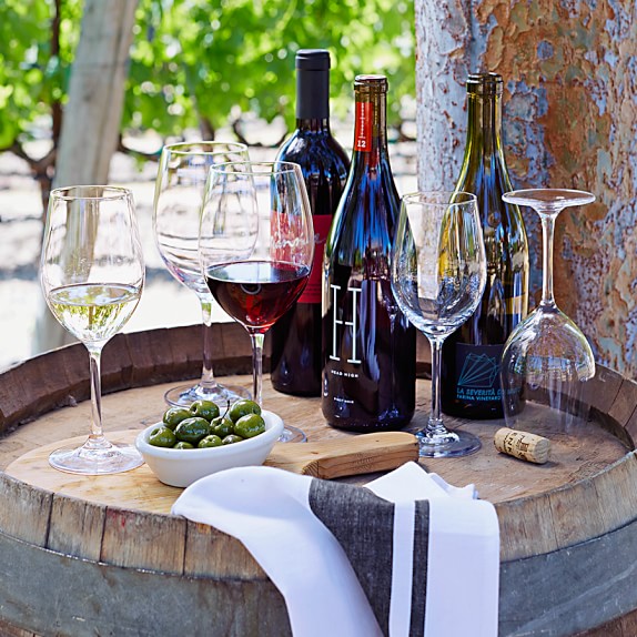 Williams Sonoma Open Kitchen White Wine Glasses, Set of 4 Williams Sonoma