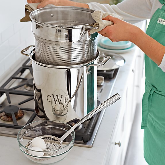 AllClad Perforated Multipot with Steamer Basket, 12Qt. Williams Sonoma